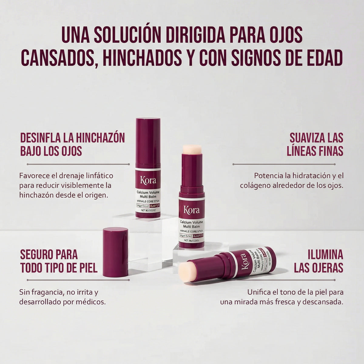 Bálsamo Para el Contorno de Ojos - KoraBalm