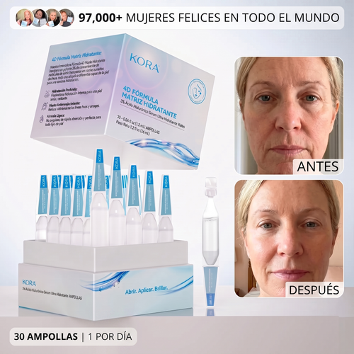 Serum Ultra Hidratante-Reparador con 3% de Ácido Hialurónico